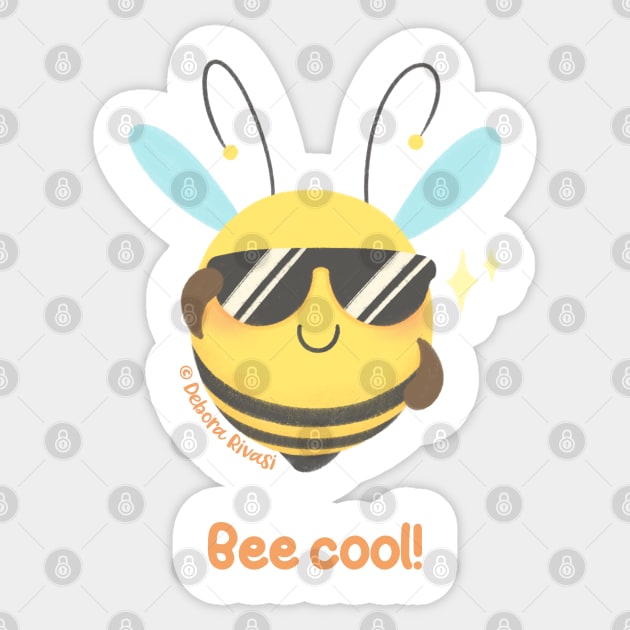 Chubbees - Bee cool! Sticker by SilveryDreams